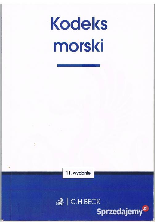 Kodeks morski Rumia sprzedam