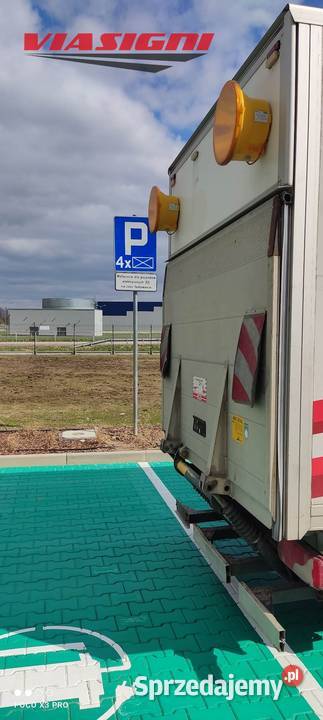 Oznakowanie miejsc poziomych parkingowych Lubenia