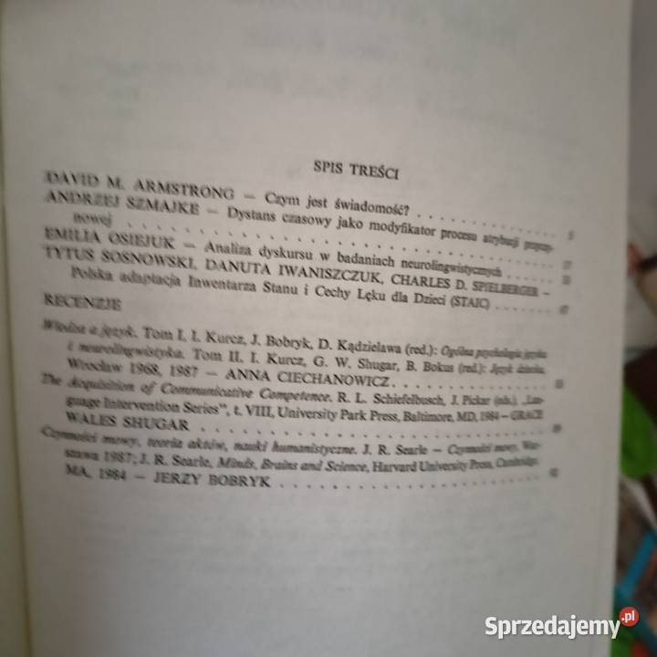 Studia psychologiczne książki Gdańsk wyprzedaż Książki naukowe i popularnonaukowe