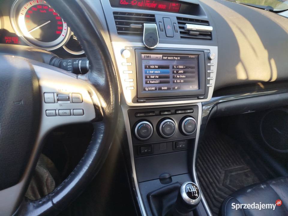 Mazda 6 gh 25 benzyna plus LPG światła do jazdy dziennej 6 Zabłudów