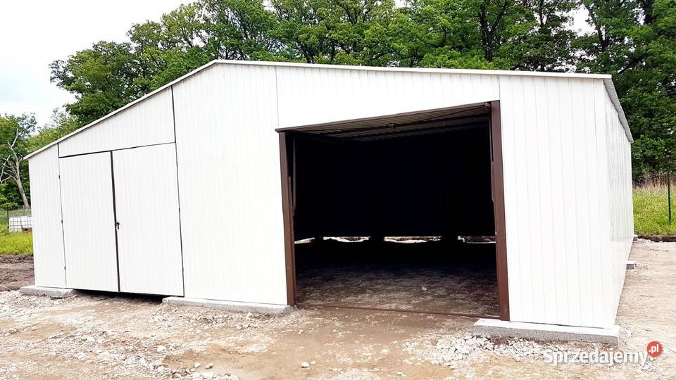 Blaszana hala 1010m złamana biel Przemyśl sprzedam