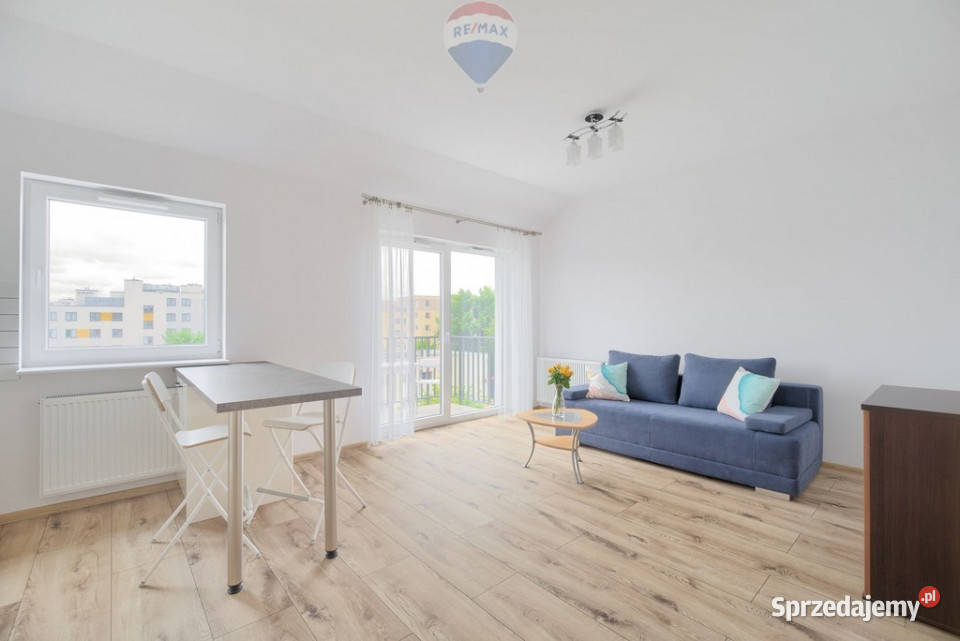 Kawalerka z balkonem w pełni wyposażona Poznań