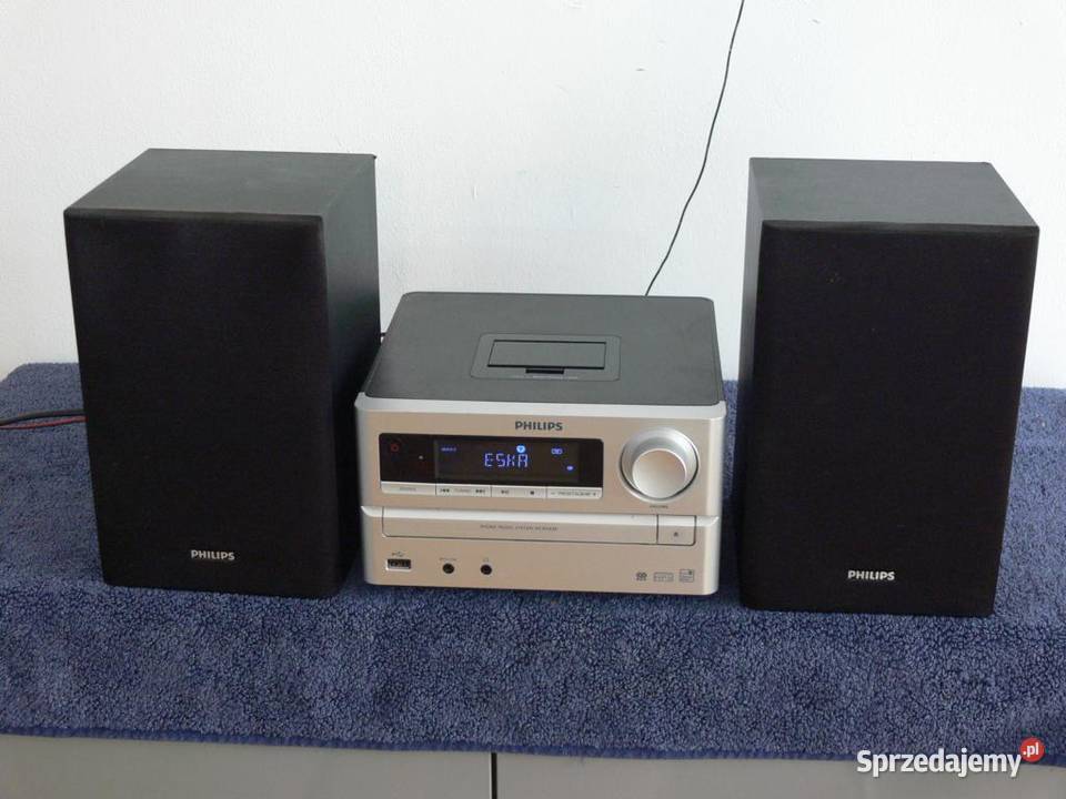 Wieża Philips z kol Radio RDS AUX USB mp3 Jasło sprzedam