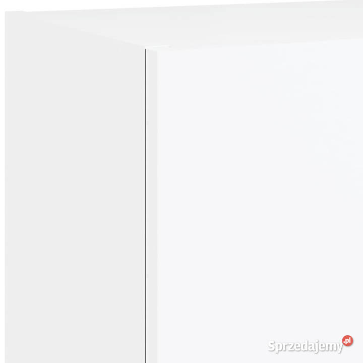 4cz zestaw mebli TV z LED biały materiał