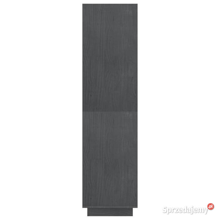 Regał na książkiprzegroda szary 80x35x135 drewno Regały Warszawa