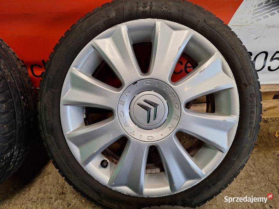 Alufelgi 4x108 16 ET26 CITROEN kujawsko-pomorskie Choceń