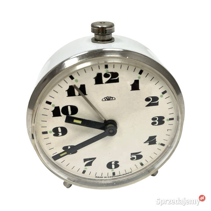 Sprawny mały mechaniczny budzik PRIM Vintage sprzedam
