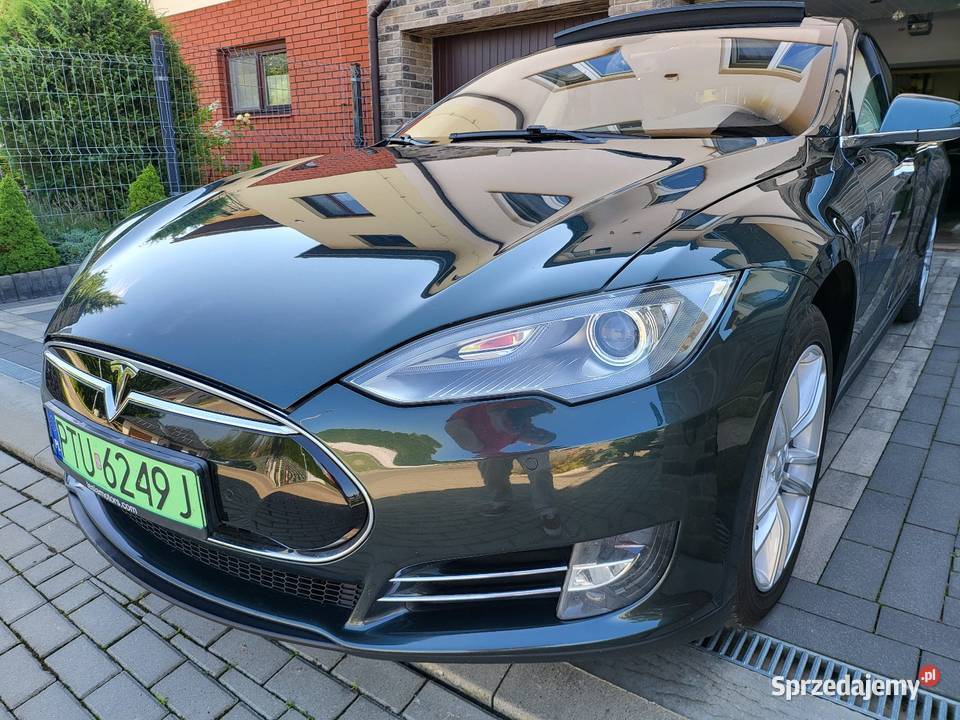 Piękna Tesla S Performance P85 450 Dożywotnie wspomaganie kierownicy Lublin