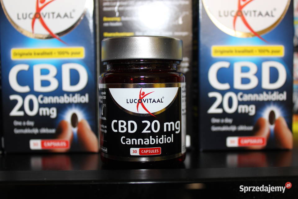 Lucovitaal Olej konopny CBD 20mg 30 kapsułek Łódź