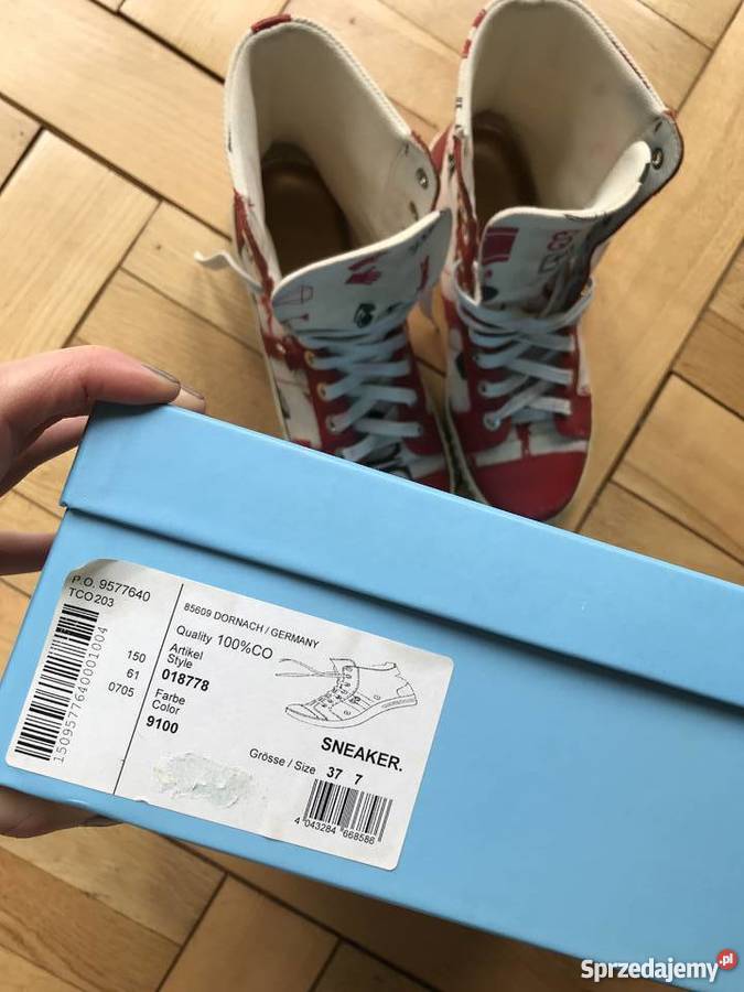 ESCADA SPORT trampki buty sneaker sneakers r 37 Rozmiar 37 mazowieckie Warszawa