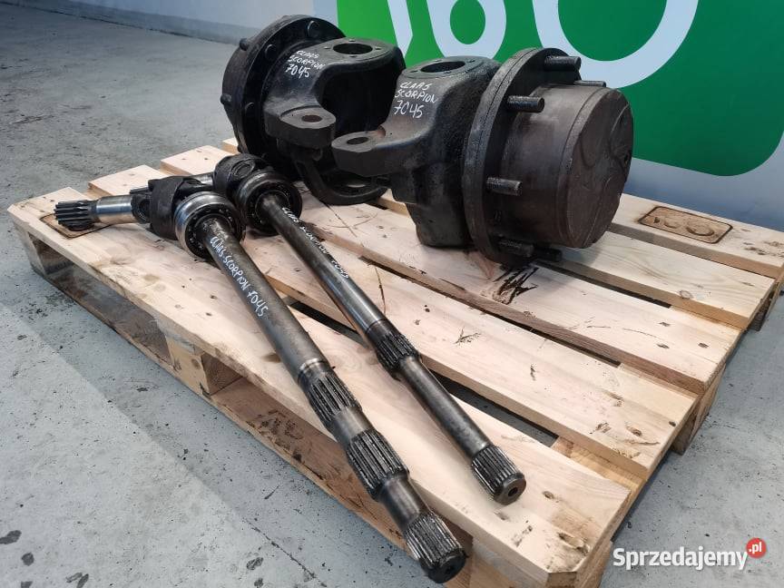 Claas Scorpion 9040 Zwolnica Zwrotnica Półoś wielkopolskie Wilkowo sprzedam
