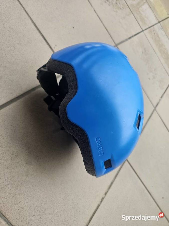 Niebieski kask Oxelo Decathlon r 5254 Sport i Wypoczynek Rzeszów