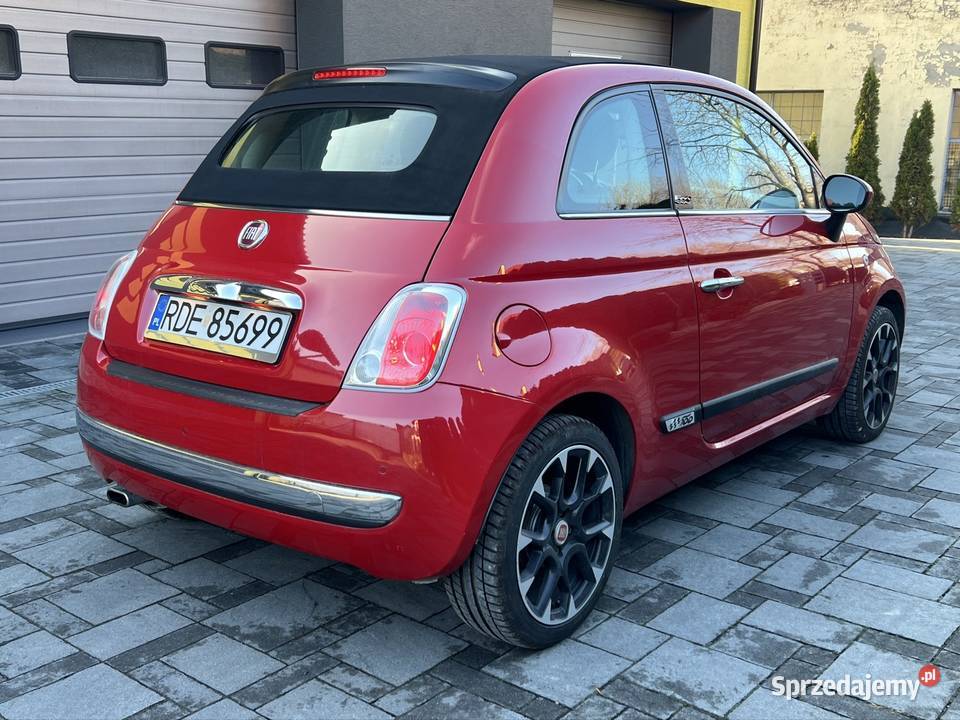 Fiat 500C automat szyberdach