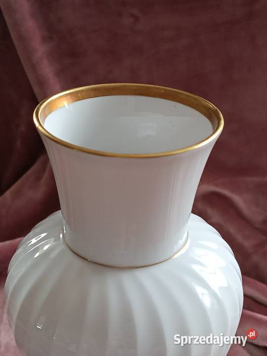 Tettau Klasyka designu biała porcelana i złoto Porcelana i szkło Jastrzębie-Zdrój