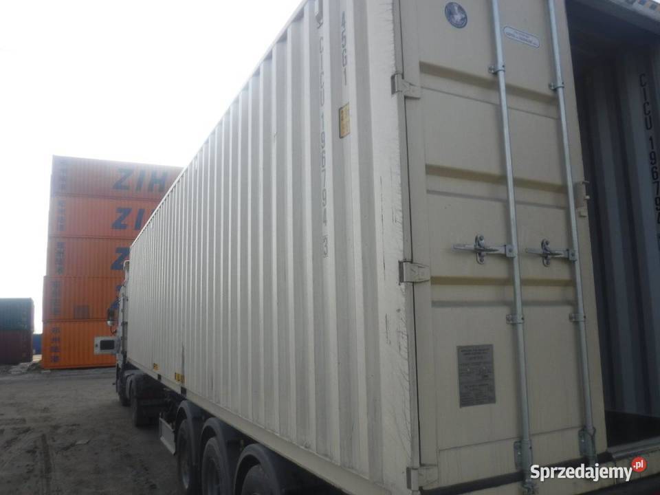 Kontenery morskiemagazynowe 40HC one way 3 Poznań sprzedam