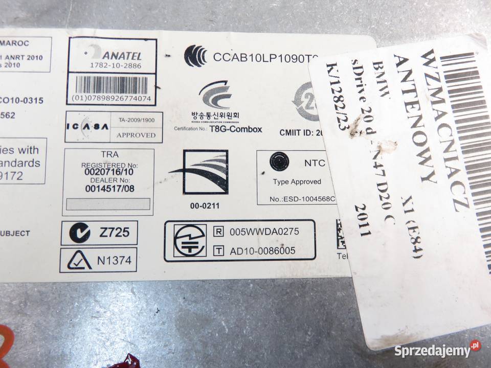 MODUŁ BMW X1 E84 9251748 osobowe małopolskie