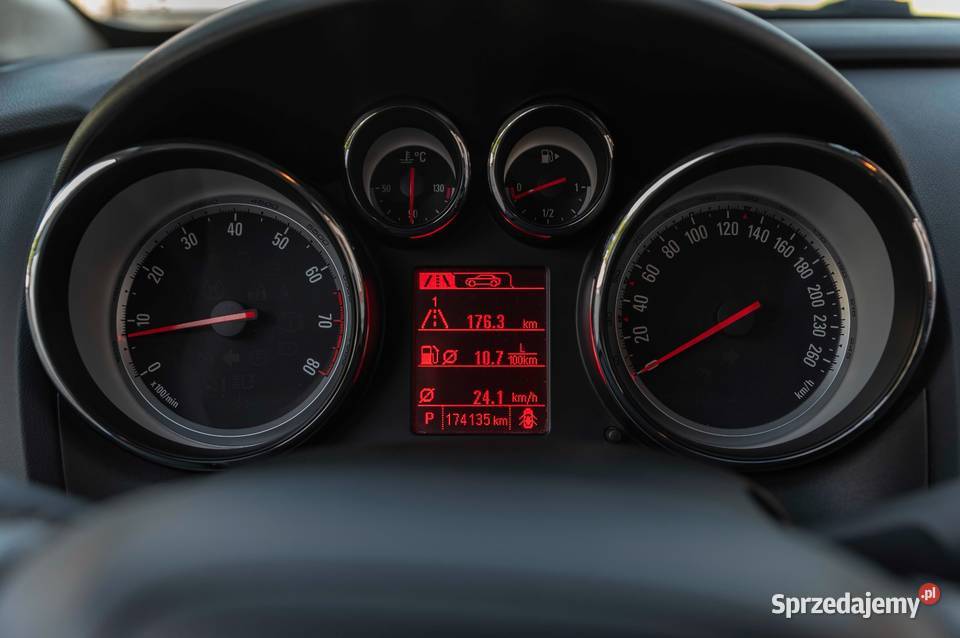 Opel Astra J 14 Turbo Automatik Cosmo 174135km Zalesie