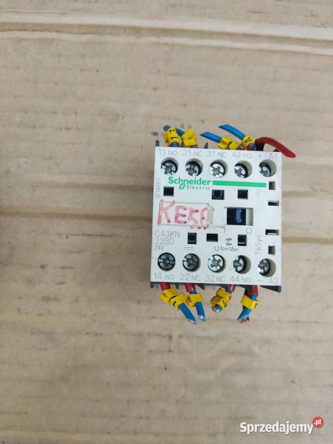 Zestaw styczników Schneider TeSys 24V DC Kotlin
