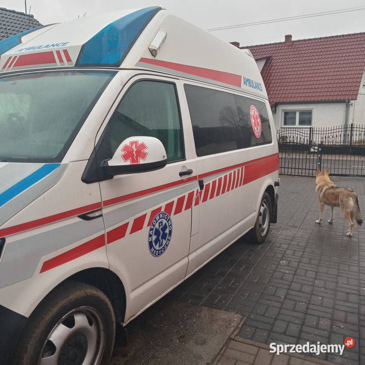 ambulans karetka vw t6 2000cm3 Drągowina