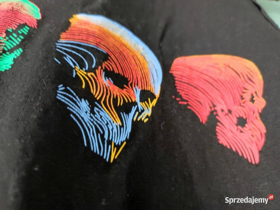 koszulka bluzka tshirt czaszki nadruk 3d uniseks