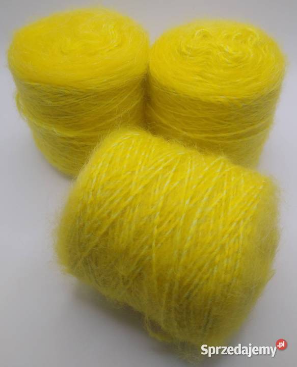 Włóczka angora 10 akryl 90 341 g Rękodzieło Gdańsk sprzedam