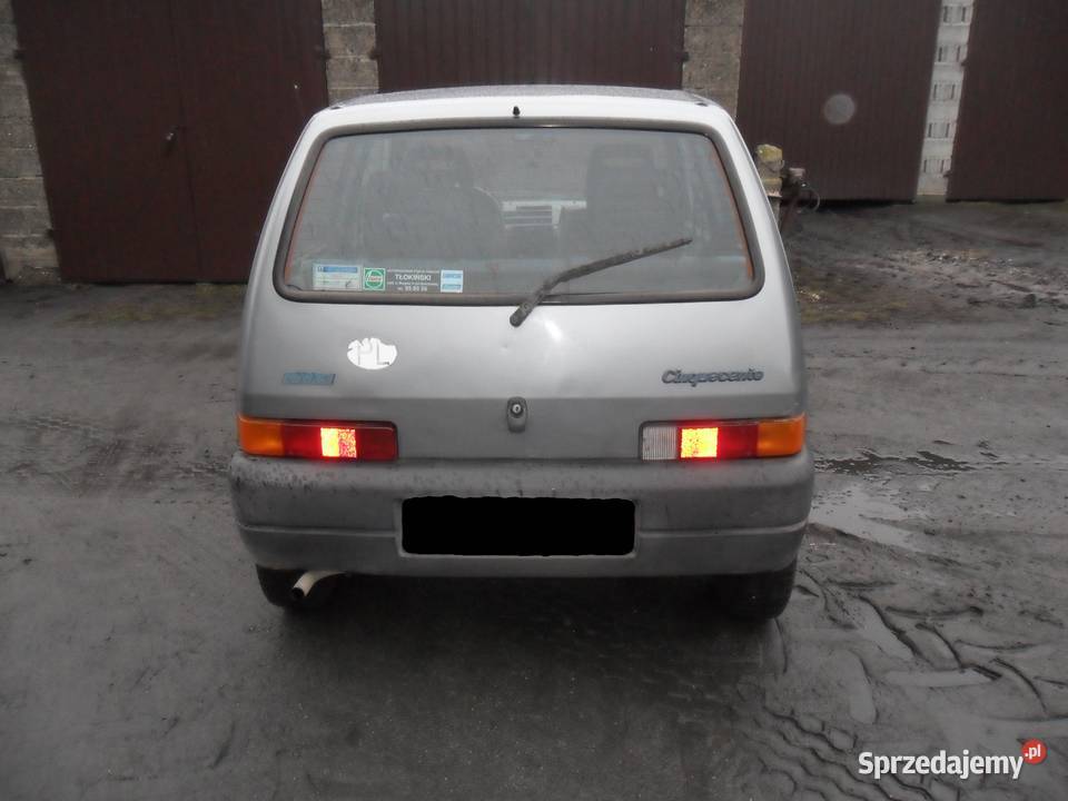 Fiat Cinquecento 700 łódzkie Warta
