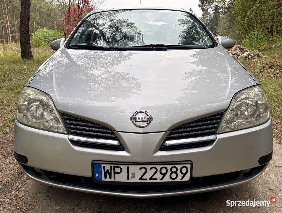 Nissan Primera 16 Benzyna Salon Bezwypadkowy światła przeciwmgielne Primera