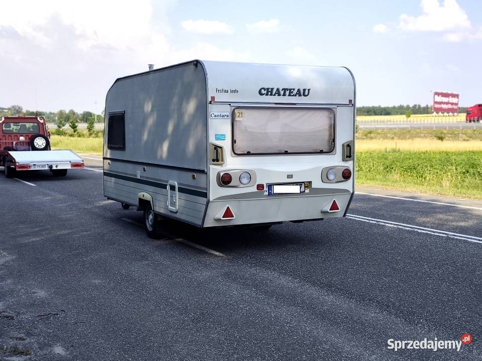 Przyczepa CHATEAU CANTARA 445 WC Łazienka Super Kempingowe Wodzisław