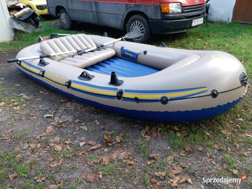 Wielki nowyPONTON 4 osobowy EXCURSION 4 INTEX Barlinek