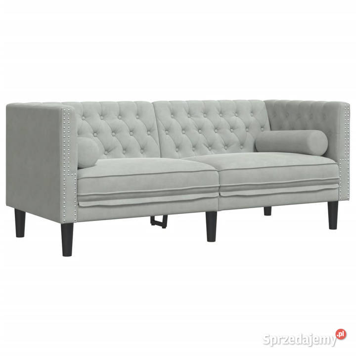 Sofa Chesterfield z wałkami dwuosobowa Warszawa