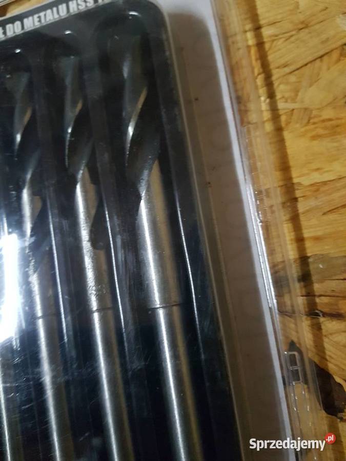 KOMPLET WIERTEŁ DO METALU 5 1015MM HSS VORFAL Głogowa sprzedam