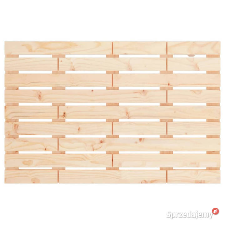 Wezgłowie łóżka 81x3x63 lite drewno sosnowe Warszawa sprzedam