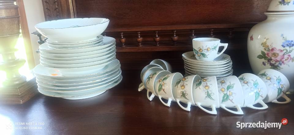 Filiżanka z talerzykiem deserowym BG Kjbeham Gdańsk