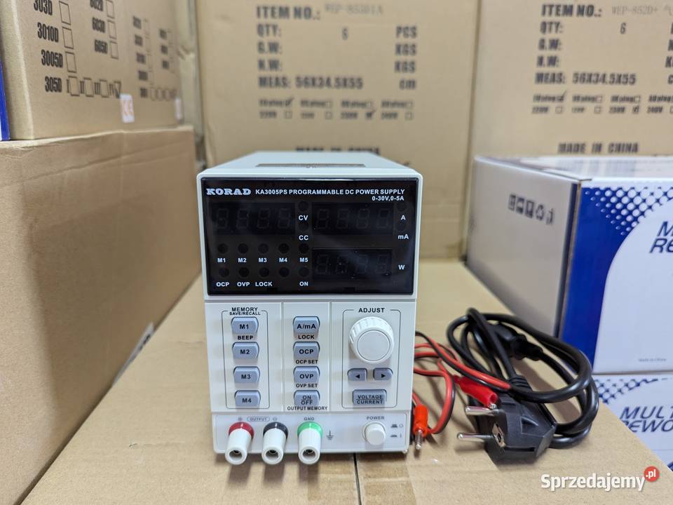 Zasilacz laboratoryjny KORAD KA3005 30V 5A PC Zawiercie