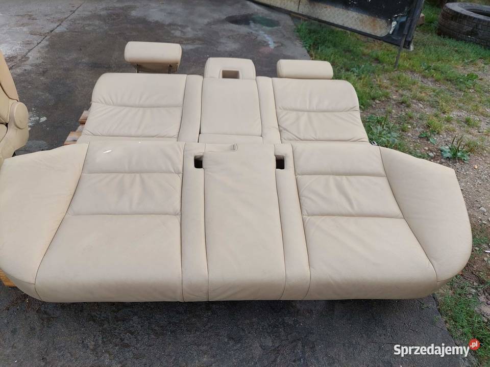 Kanapy fotel tapicerka bmw e60 dakota beige Wyposażenie wnętrza Grajewo