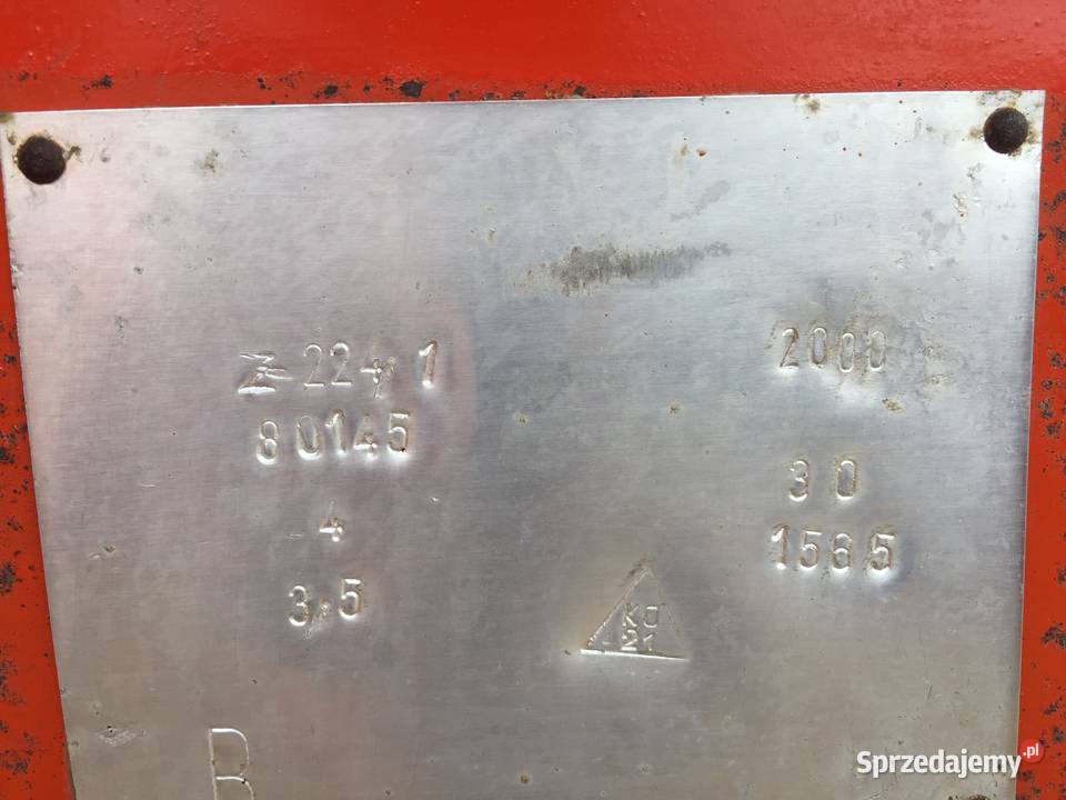Prasa kostkująca Sipma Z2241 2000 r Oryginał Sipma Łowicz