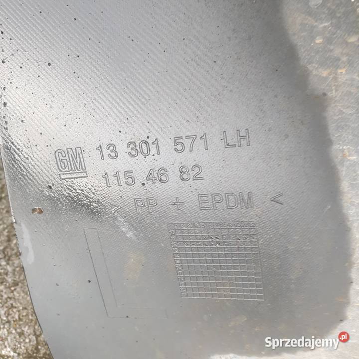 OPEL ZAFIRA C NADKOLE LEWY PRAWY PRZOD 13301571 Łochowice sprzedam
