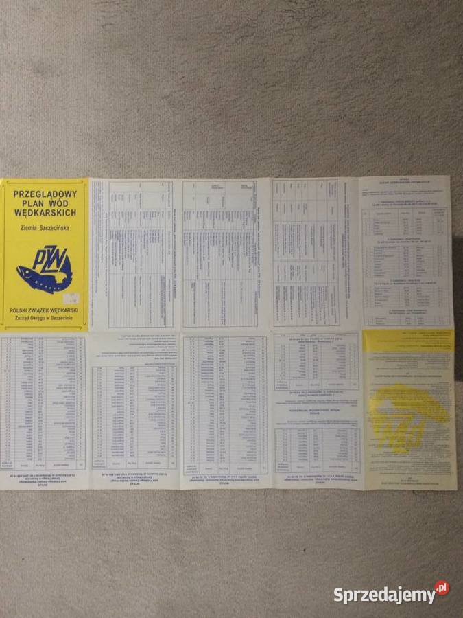 196 Plan Wód Wedkarskich Ziemia Szczecińska Szczecin