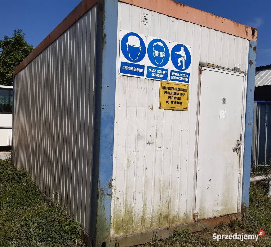 Kontener budowlany szatniowy 108 Poznań Pozostałe wielkopolskie