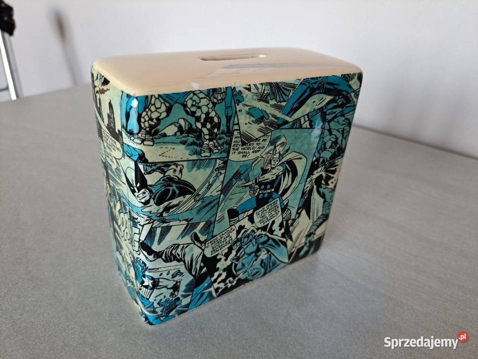 Stara Skarbonka Marvela Spiderman Ceramika mazowieckie