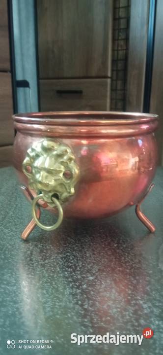 Doniczka miedzianomosiężna Białystok