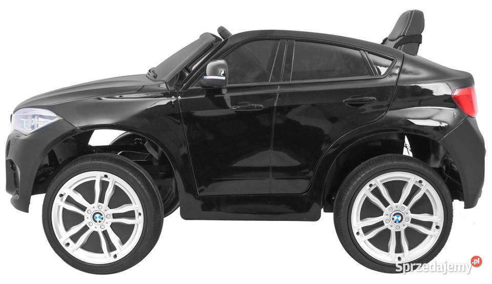 Auto na akumulator BMW X6M czarne EVA 2x45W Warszawa sprzedam