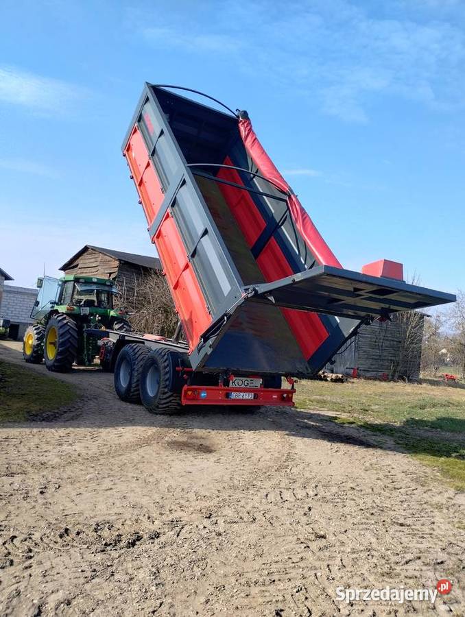 Przyczepa rolnicza tandem Kogel kujawsko-pomorskie