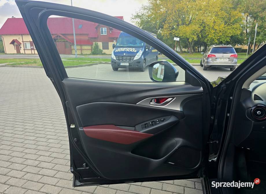 Mazda CX3 Kamera cofania HUD zadbany czujnik martwego pola Brodnica