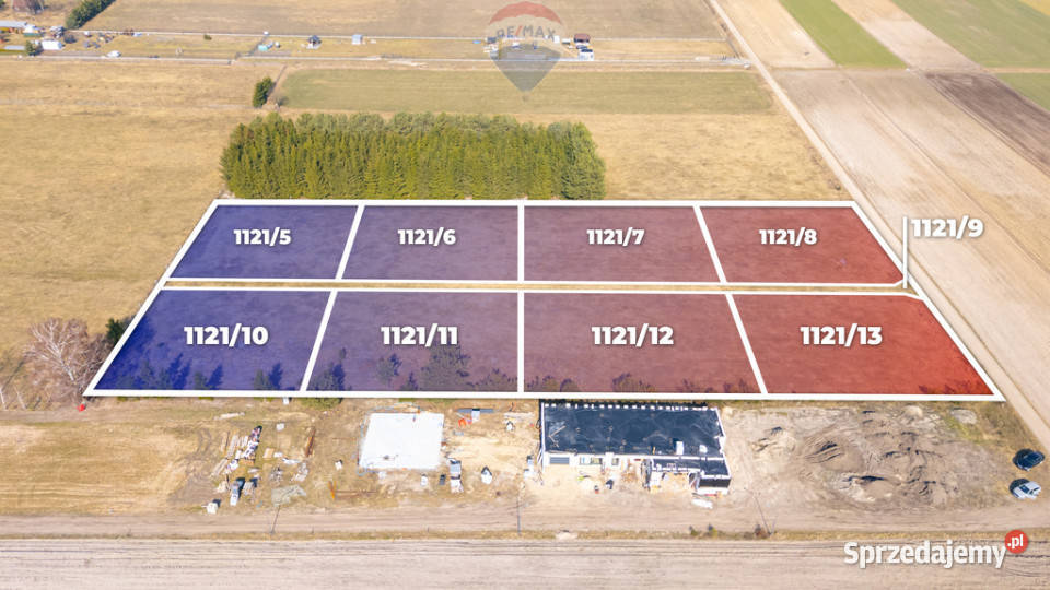 Działki pod budowę domu Węgrów Nowiny budowlana