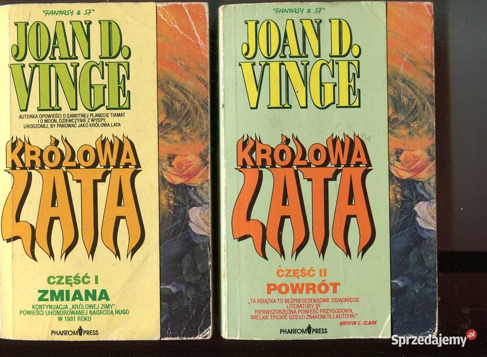 Królowa Lata Cz1 Zmiana Cz2 Powrót Joan Vinge