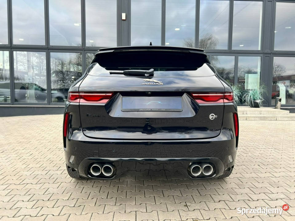 Jaguar FPACE FPace 50 V8 SC 550 AWD Auto SVR łopatki zmiany biegów łódzkie Łódź sprzedam