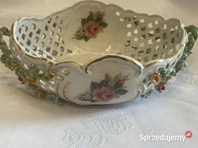 Porcelanowa ażurowa patera Berlin sprzedam