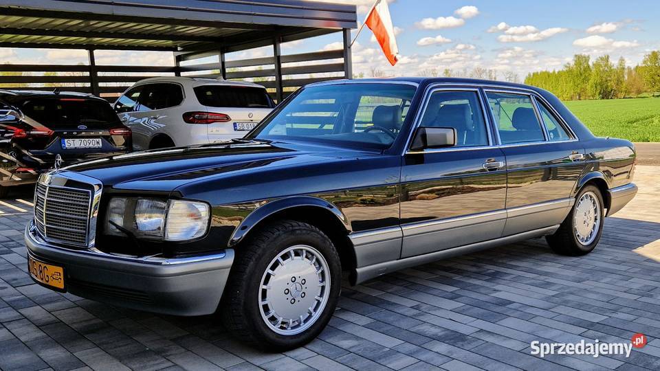 MercedesBenz S W126 560 SEL 1988r Jawiszowice
