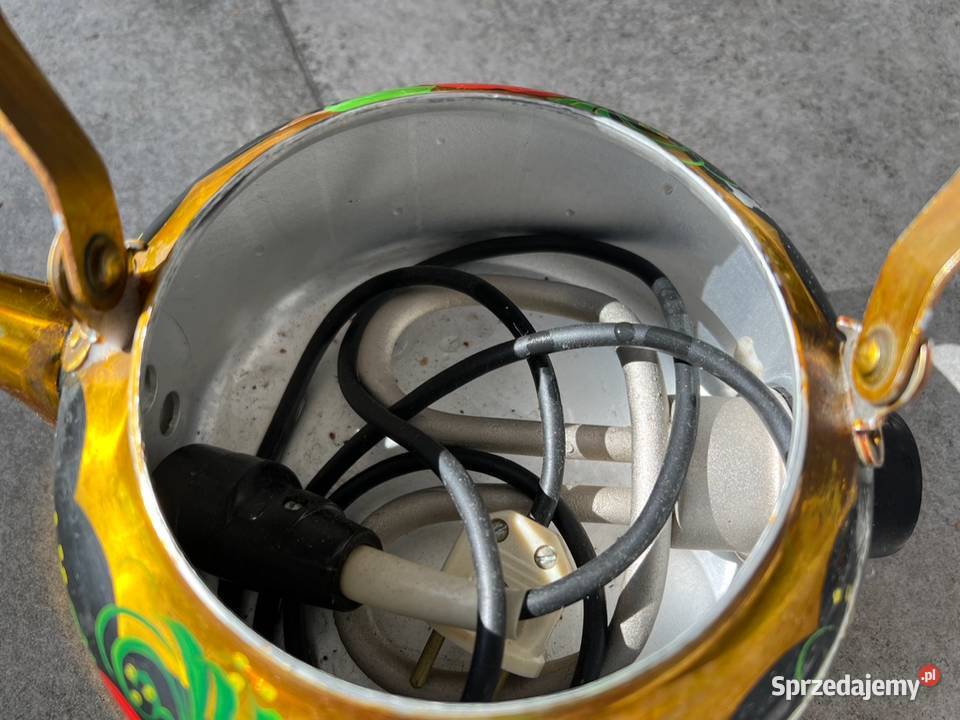 Czajnik elektryczny ręcznie malowany ZSRR